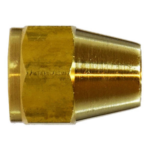 1 UNF x 1-3/8-12 Short Rod Nut, SAE 010110, SAE 45 Degree Flare Brass Fitting