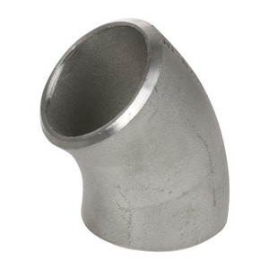 2-1/2 in. 45 Degree Elbow - SCH 80 - 316/316L Stainless Steel Butt Weld Pipe Fitting