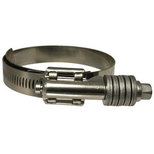 3-1/4 in. to 4-1/8 in. Clamping Range Constant Torque Stainless Steel Hose Clamps, SAE J1508 Type SLHD