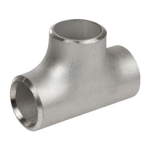 1 in. Straight Tee - SCH 10 - 316/316L Stainless Steel Butt Weld Pipe Fitting