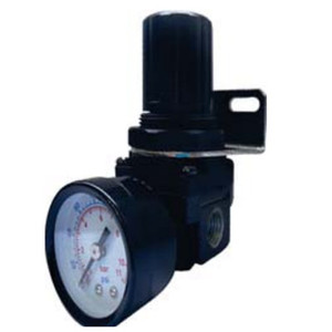 1/4 in. Port Size 1/8 in. Gauge Size Air Regulator, Pneumatic Accessory
