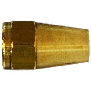 5/16 in. UNF Threaded Long Rod Nut, SAE# 010111, SAE 45 Degree Flare Brass Fitting