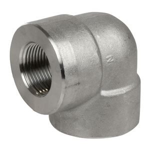 1/4 in. Threaded NPT 90 Degree Elbow 316/316L 3000LB Stainless Steel Pipe Fitting