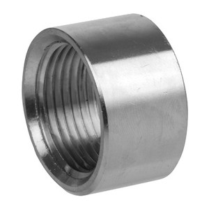 1/4 in. NPT Threaded - Half Coupling - 150# 316 Stainless Steel Pipe Fitting