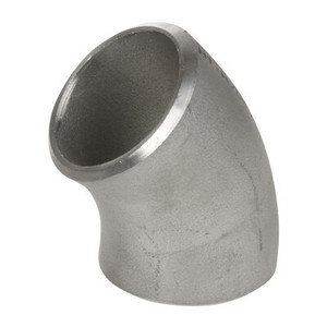 3-1/2 in. 45 Degree Elbow - SCH 40 - 304/304L Stainless Steel Butt Weld Pipe Fitting