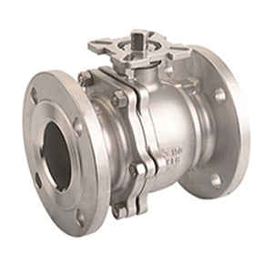 4 in. CF8M Flanged 2PC Full Port Ball Valve ANSI150 (Fire Safe)