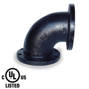 16 in. 90 Degree Elbow - 150 LB Ductile Iron Flanged Pipe Fitting