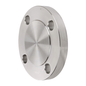 4 in. Pipe Size - Blind Flange - 8 Bolt Holes - 150# ANSI Raised Face (RF) - 304/304L Stainless Steel Forged Flange