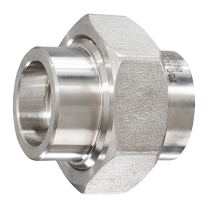 1 in. Socket Weld Union 304/304L 3000LB Forged Stainless Steel Pipe Fitting