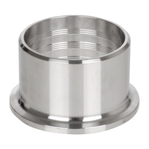 3 in. Tube OD Roll-On Ferrule (14RMP) 304 Stainless Steel Sanitary Clamp Fitting