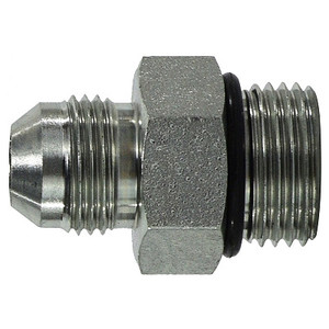 1-7/8-12 Male JIC x 2-1/2-12 Male O-Ring Connector Steel Hydraulic Adapters