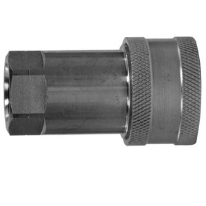 3/4 in. ISO-A Female Pipe Coupler Quick Disconnect Hydraulic Adapter