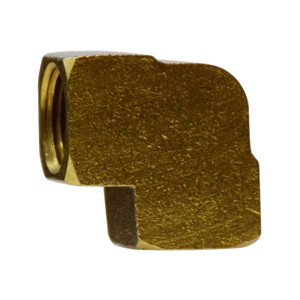3/4 In. FIP x FIP, 90 Degree Female Elbow, NPTF Threads, SAE# 130238, Operating Pressure: Up to 1000 PSI, Brass Pipe Fitting