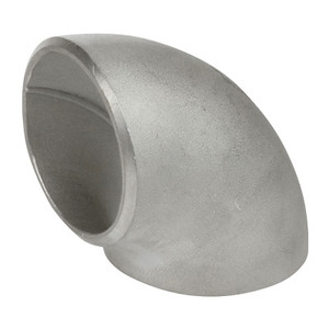 2-1/2 in. 90 Degree Elbow - Short Radius (SR) Schedule 40 Welded - 316/316L Stainless Steel Butt Weld Pipe Fitting