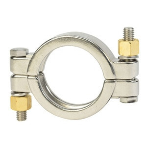 2 in. Tube OD - High Pressure Bolted Clamp - 13MHP - 304 Stainless Steel Sanitary Fitting