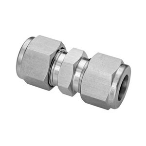 7/8 in. Tube Union - Double Ferrule - 316 Stainless Steel Tube Fitting