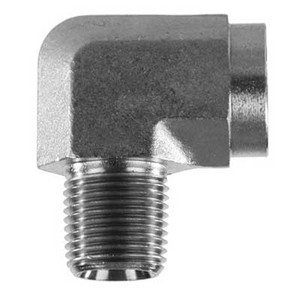 1/2 in. x 1/2 in. Threaded NPT Street Elbow 4500 PSI 316 Stainless Steel High Pressure Fittings