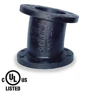 4 in. 11-1/4 Degree Elbow - 150 LB Ductile Iron Flanged Pipe Fitting