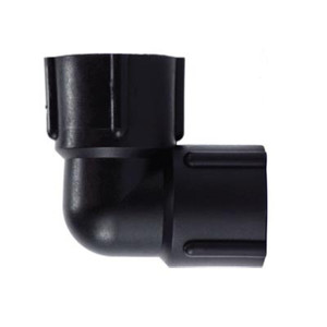 3/8 in. 90 Degree Elbow, Polypropylene Plastic Pipe Fitting, NSF & FDA Approved