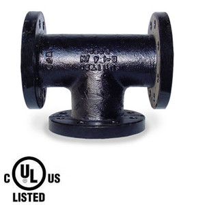 10 in. Tee - 250 LB Ductile Iron Flanged Pipe Fitting
