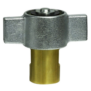 1/2 in. Female NPT Wingnut Thread to Connect 3000 Drybreak No Spill Material: Brass 3/4 in. Body