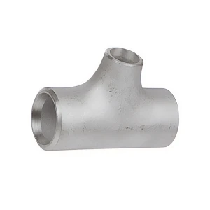 3 in. x 2-1/2 in. NPS - Reducing Tee - Schedule 10 Welded - A/SA403 304/304L Stainless Steel Butt Weld Pipe Fitting - B16.9