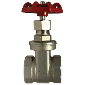 1-1/2 in. 200 PSI, Gate Valve, 316 Stainless Steel, NPT Threads