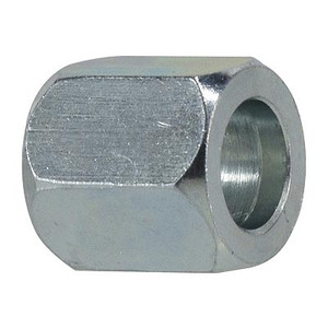 1/4 in. JIC Tube Nut Steel Hydraulic Adapter (Cr3+ Chrome Plated)