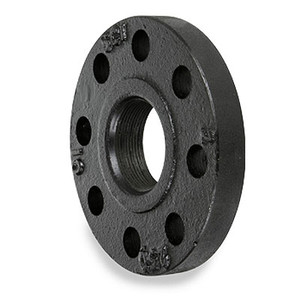 6 in. 300# Ductile Iron Black Threaded Companion Pipe Flange (AWWA C110 / ASME B16.42 Only*)