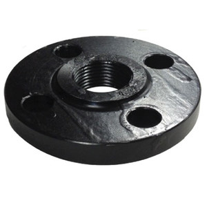 2 in. Threaded Flange, 1/16 in. Raised Face, ASMTA105, Forged Steel Pipe Flange