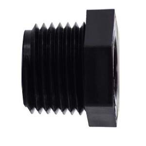 3/8 in. x 1/4 in. Hex Bushing, Polypropylene Pipe Fittings, FDA & NSF Approved