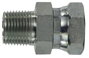 1-1/4 in. Male NPT x 1 in. Female NPSM Steel Pipe Swivel Adapter