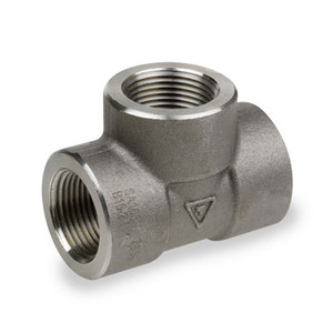 3/4 in. NPT Threaded - Tee - 2000# Forged Carbon Steel Pipe Fitting