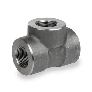 1/8 in. NPT Threaded - Tee - 3000# Forged Carbon Steel Pipe Fitting