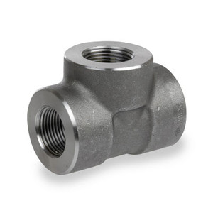 2 in. NPT Threaded - Tee - 3000# Forged Carbon Steel Pipe Fitting