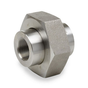 1-1/2 in. NPT Threaded - Union - 6000# Forged Carbon Steel Pipe Fitting