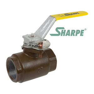 2" Carbon Steel 3000 psi Standard Port Threaded Ball Valve - Sharpe Series SVOP54CC6DV