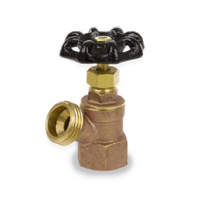 3/4 in. Cast Brass 125 CWP FIP Inlet Boiler Drain with Stuffing Box - Series 102