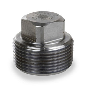 1/2 in. NPT Threaded - Square Head Plug - 3000# Forged Carbon Steel Pipe Fitting