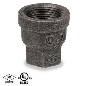 1-1/4 in. x 3/4 in. Ductile Iron Hex Reducing Coupling Class 300 UL/FM Pipe Fitting