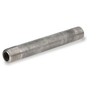 2 in. x 4 in. Galvanized Carbon Steel Welded Schedule 40 Left/Right Pipe Nipple