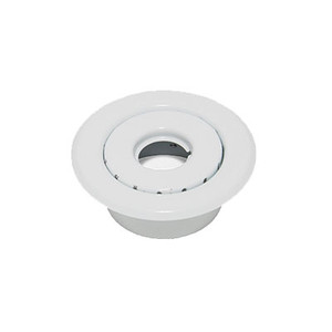 3/4" IPS 2-Pc. Recessed Canopy Fire Sprinkler Escutcheons (Cover) White Powder Coated