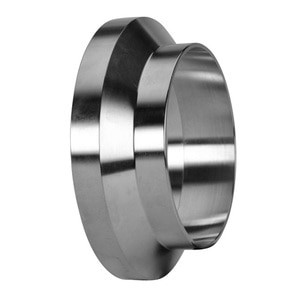 3 in. Female I-Line Short Weld Ferrule (15WI) 304 Stainless Steel Sanitary I-Line Fittings (3-A) View 1