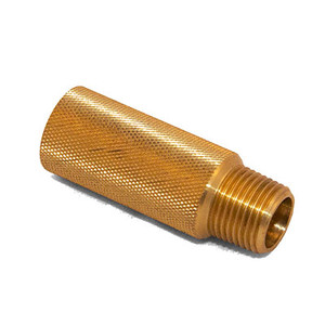 2 in. x 1/2 in. IPS Brass Sprinkler System Extension Nipples