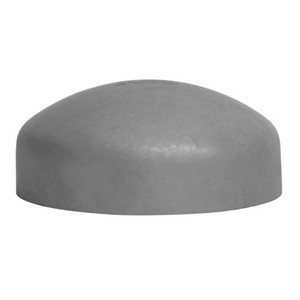 8 in. Unpolished Dome Cap (16W-UNPOL) 304 Stainless Steel Tube OD Weld Fitting