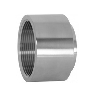 6 in. Unpolished Female NPT x Weld End Adapter (22WB-UNPOL) 316L Stainless Steel Tube OD Fitting