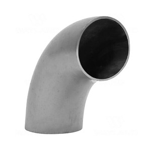 1/2 in. Unpolished 90° Short Weld Elbow (2WCL-UNPOL) 316L Stainless Steel Tube OD Buttweld Fitting View 1