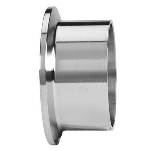 1-1/2 in. Schedule 10 Long Weld Ferrule (14AM7X) 316L Stainless Steel Pipe Size Ferrule