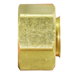 3/4 in. Tube OD - Captive Sleeve Nut - Brass Compression Fitting