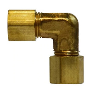 5/8 in. Tube OD - Union Elbow - Brass Compression Fitting